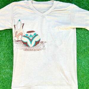 Lexington Divine Pottery Beige Vintage T Shirt